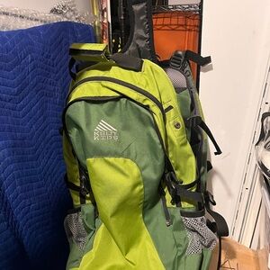 Kelty Kids Green Backpack Carrier
